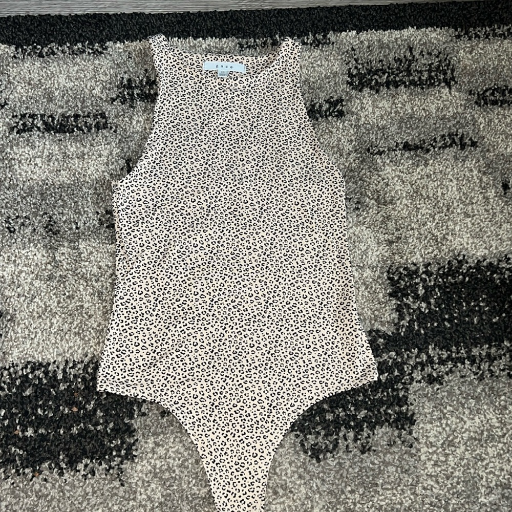 Leopard body suit